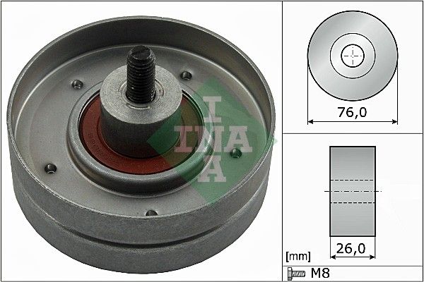 WILMINK GROUP Паразитный / ведущий ролик, поликлиновой ремень WG1252839